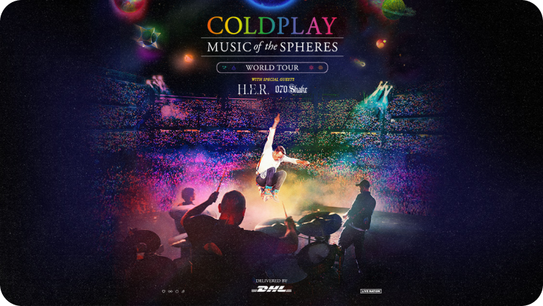 Coldplay MUSIC OF THE SPHERES